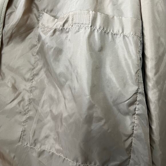 Hill and Archer for Men Vintage Size 42R Double Breasted Long Trench Coat Khaki - Picture 8 of 15